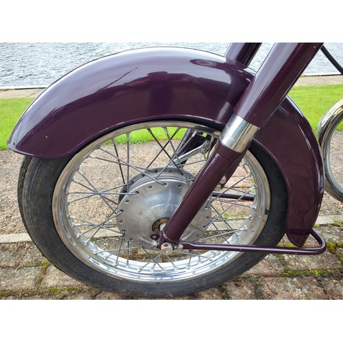 493 - 1957 Ariel Square Four, 1000cc. Registration Number 637XVL, Frame Number GM1087, Engine Number TM119... 