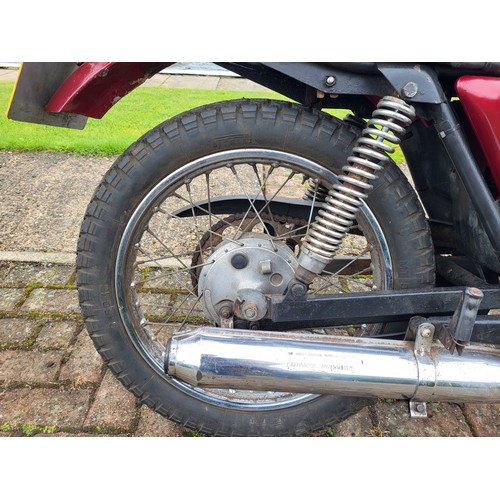 535 - 1976 Aermacchi Harley Davidson SS125, 125cc. Registration Number PWR175P, Frame Number 6F61231H6, En... 