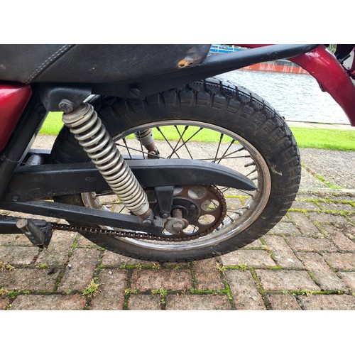 535 - 1976 Aermacchi Harley Davidson SS125, 125cc. Registration Number PWR175P, Frame Number 6F61231H6, En... 