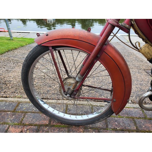 537 - 1963 Phillips Panda Mk3 Moped, 50cc. Registration Number PAG 153A, Frame Number 1P3524, Engine Numbe... 