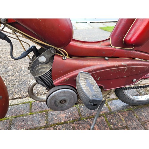 537 - 1963 Phillips Panda Mk3 Moped, 50cc. Registration Number PAG 153A, Frame Number 1P3524, Engine Numbe... 