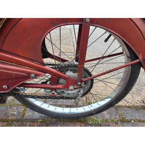 452 - 1963 Phillips Panda Mk3 Moped, 50cc. Registration Number PAG 153A, Frame Number 1P3524, Engine Numbe... 