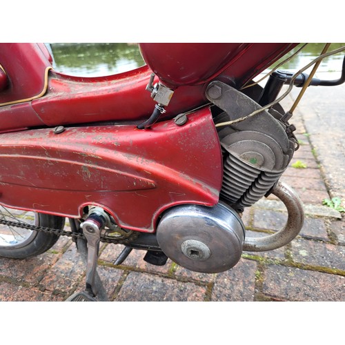 537 - 1963 Phillips Panda Mk3 Moped, 50cc. Registration Number PAG 153A, Frame Number 1P3524, Engine Numbe... 