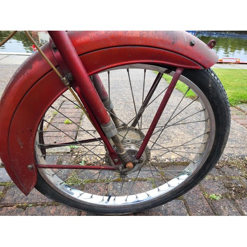 452 - 1963 Phillips Panda Mk3 Moped, 50cc. Registration Number PAG 153A, Frame Number 1P3524, Engine Numbe... 