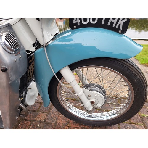 538 - 1960 Velocette LE, 200cc. Registration Number 400 THK, Frame Number 1976/34, Engine Number 1976/3.
S... 