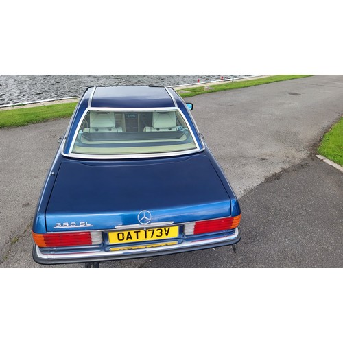 402 - 1979 Mercedes Benz R107 350SL, auto. Registration number OAT 173V. VIN number 10704322014445. Engine... 