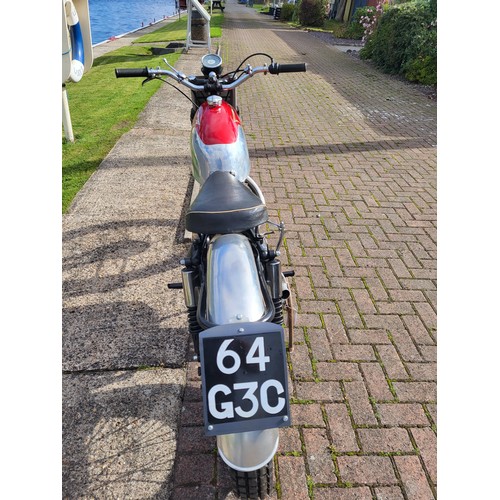 521 - 1964 Matchless 350 Short Stroke Trials Bike. Not DVLA registered. Frame Number C/0878. Engine Number... 