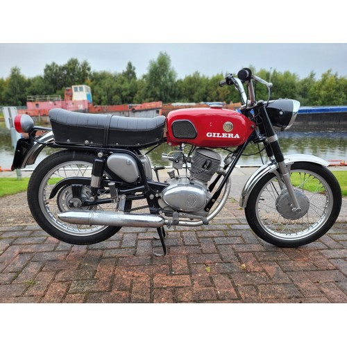 461 - 1963 Gilera 124 125cc. Registration BPR 601A, Frame Number 101-8888, Engine Number 101-8888. 
Sold w... 