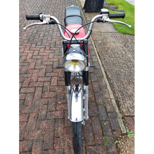 461 - 1963 Gilera 124 125cc. Registration BPR 601A, Frame Number 101-8888, Engine Number 101-8888. 
Sold w... 