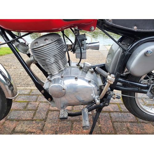 461 - 1963 Gilera 124 125cc. Registration BPR 601A, Frame Number 101-8888, Engine Number 101-8888. 
Sold w... 