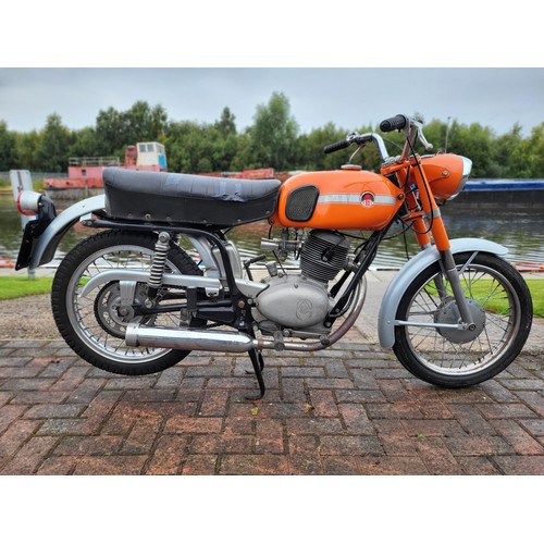 467 - Declared 1963 Gilera 124 125cc. Registration BPR 602A, Frame Number 101-29223, Engine Number 101-292... 