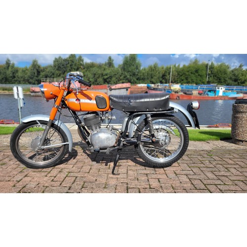 467 - Declared 1963 Gilera 124 125cc. Registration BPR 602A, Frame Number 101-29223, Engine Number 101-292... 