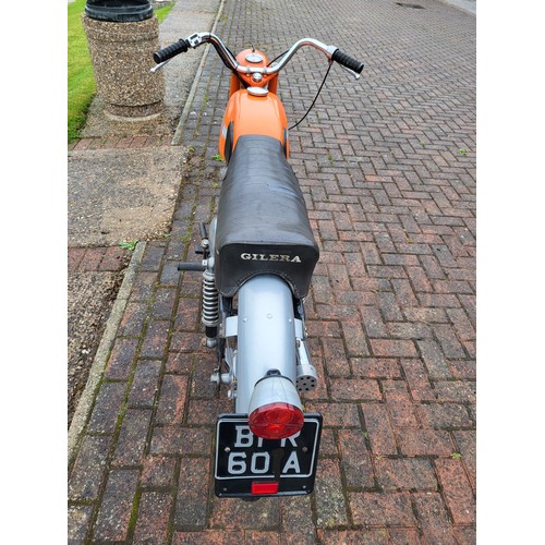 467 - Declared 1963 Gilera 124 125cc. Registration BPR 602A, Frame Number 101-29223, Engine Number 101-292... 