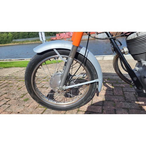 467 - Declared 1963 Gilera 124 125cc. Registration BPR 602A, Frame Number 101-29223, Engine Number 101-292... 