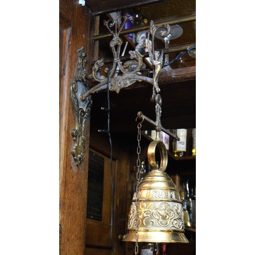 142 - A brass Last Orders bell from the main bar at The Bell