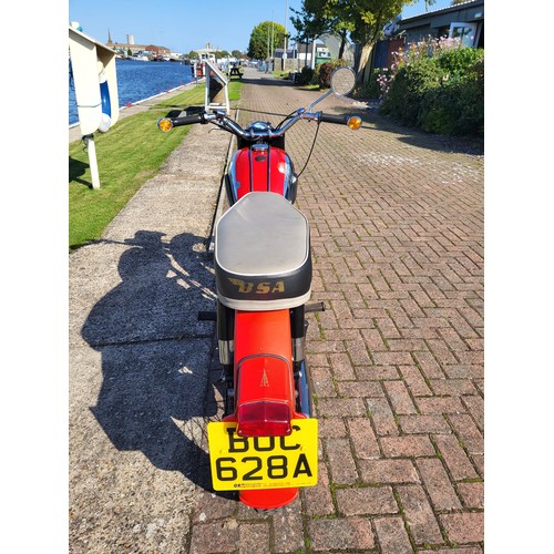 491 - 1963 BSA B40 Star. 350cc. Registration Number BOC 628A. Frame Number B405677. Engine Number B404838.... 