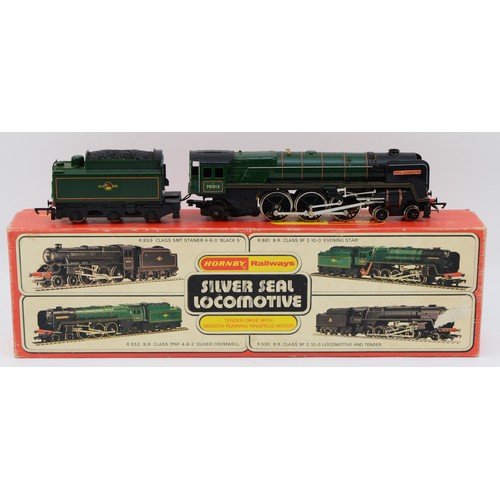 3 - Hornby Railways 00 gauge; B.R class 7P6F 'Oliver Cromwell' locomotive & tender, boxed, together with... 