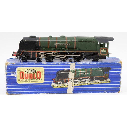 21 - Hornby 00 Gauge Railways; Dublo LT25 L.M.R freight locomotive & tender, No.31025, boxed, together wi... 