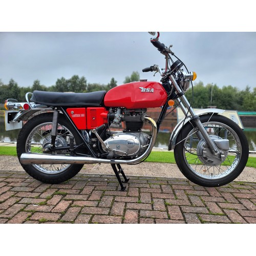 495 - 1973 BSA A65L Lightning. 654cc. Registration Number WWT506J. Frame Number HE12729. Engine Number HE1... 