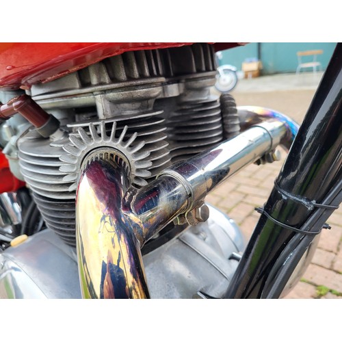 495 - 1973 BSA A65L Lightning. 654cc. Registration Number WWT506J. Frame Number HE12729. Engine Number HE1... 