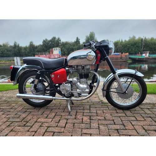 496 - 1962 Royal Enfield Bullet, 350cc. Registration Number 648 AWA. Frame Number 45598.  Engine Number 18... 