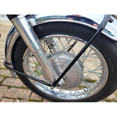 496 - 1962 Royal Enfield Bullet, 350cc. Registration Number 648 AWA. Frame Number 45598.  Engine Number 18... 