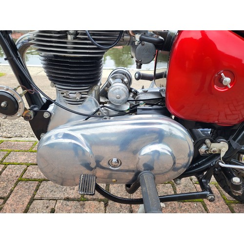 496 - 1962 Royal Enfield Bullet, 350cc. Registration Number 648 AWA. Frame Number 45598.  Engine Number 18... 