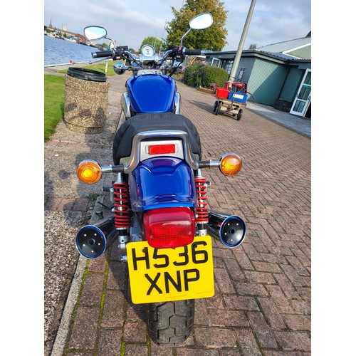 507 - 1991 Yamaha V-Max, 1198cc. Registration Number H536 XNP, Frame Number 3UF-002018, Engine Number Not ... 