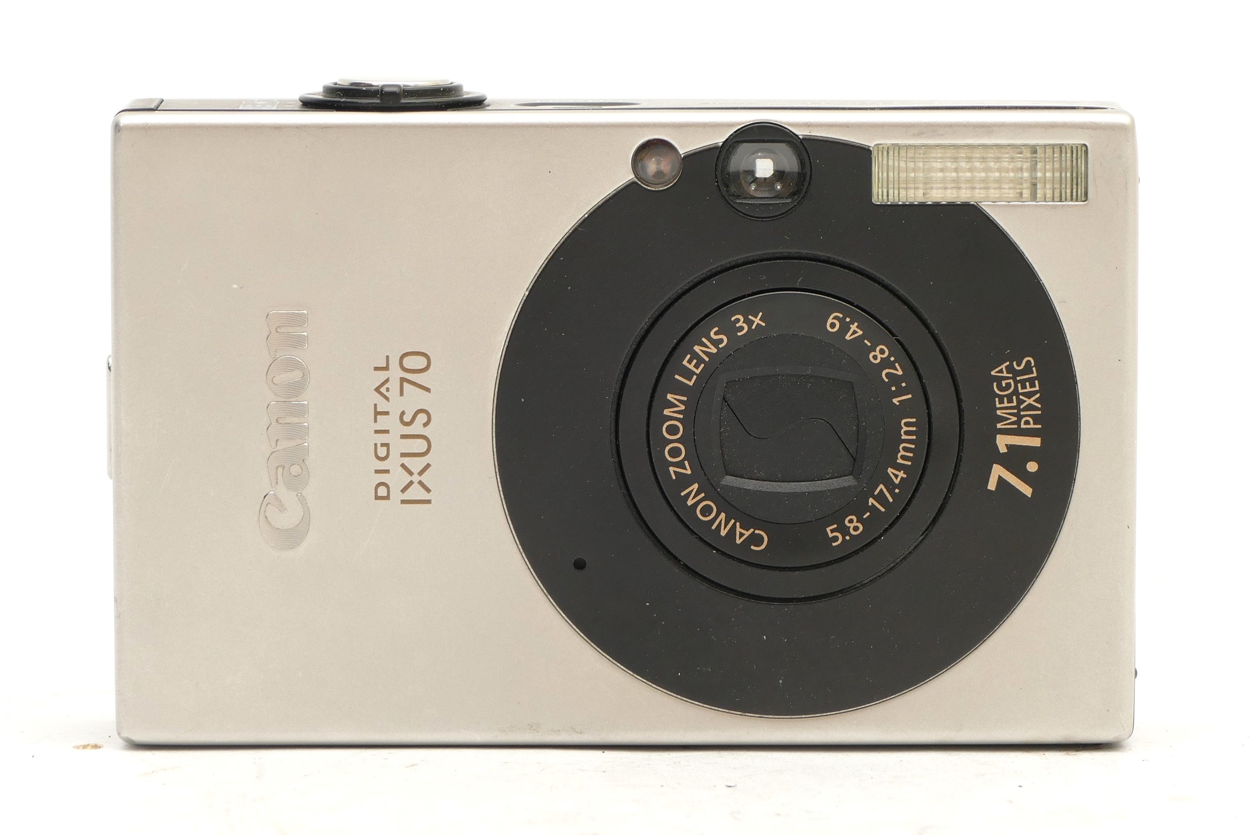 動作確認済Canon IXY digital 70 コンパクトデジタルカメラ美品 Canon IXY DIGITAL 70 5.8-17.4mm 1:2.8-4.9 コンパクトデジタルカメラ