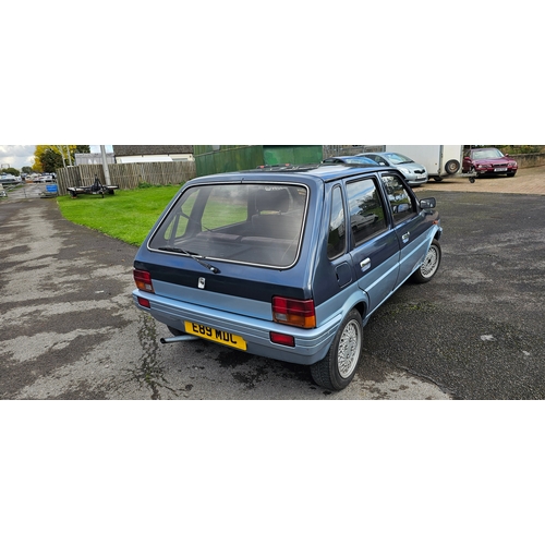 404 - 1988 Austin Metro VDP, 1275cc. Registration number E89 MDC. VIN number SAXXFZWM1BD585224. Engine num... 