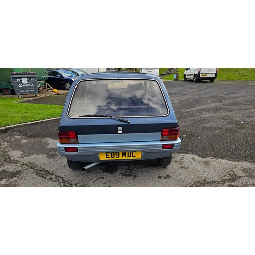 404 - 1988 Austin Metro VDP, 1275cc. Registration number E89 MDC. VIN number SAXXFZWM1BD585224. Engine num... 