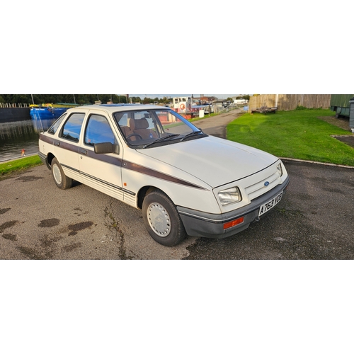 406 - 1983 Ford Sierra 2.0 GL, Swift Special edition, auto, 1993cc. Registration number A763 VOB. VIN numb... 