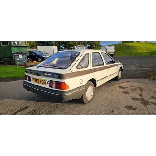 406 - 1983 Ford Sierra 2.0 GL, Swift Special edition, auto, 1993cc. Registration number A763 VOB. VIN numb... 