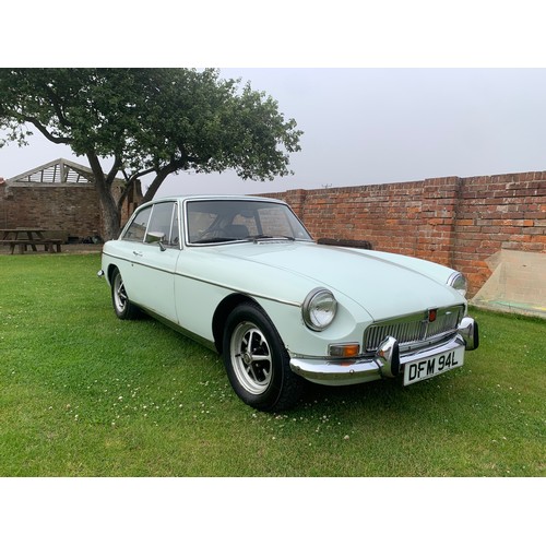 407 - 1973 MGB GT, 1798cc. Registration number DFM 94L. Chassis number GHD5 316684 G. Engine number BHM 11... 