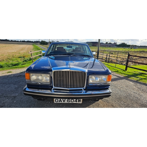 410 - 1981 Bentley Mulsanne, 6750cc. Registration number OAV 604W. VIN number SCBZS00098CHO2245. Engine nu... 