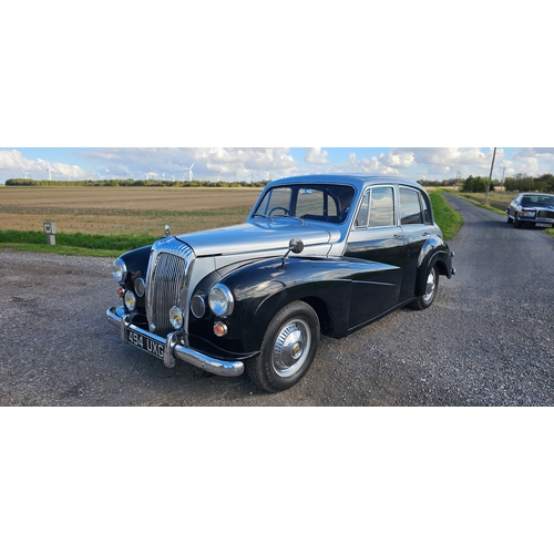 411 - 1956 Daimler Conquest Century, 2433cc. Registration number 494 UXG (non transferrable). Chassis numb... 