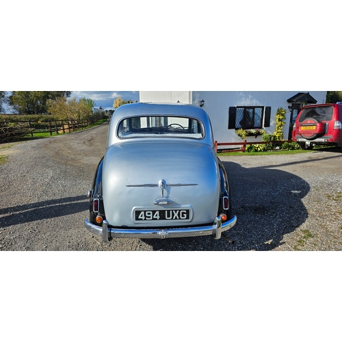 411 - 1956 Daimler Conquest Century, 2433cc. Registration number 494 UXG (non transferrable). Chassis numb... 