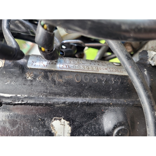 508 - 1988 Yamaha XV535. Registration number X981 PMG. Frame number 2YL 003939. Engine number 2YL 003939.
... 