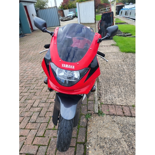 499 - 1998 Yamaha YZF 600R, Thundercat, 599cc. Registration number S317 RUY. Frame number JYA4TV0000004005... 