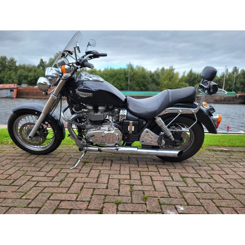 509 - 2006 Triumph Bonneville America, 790cc. Registration number OU06 ENJ. VIN number SMTTJ911YL5216706. ... 