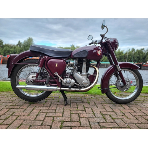 510 - 1957 BSA B31, 348cc. Registration number 162 XVB (non transferrable). Frame number EB31 6292. Engine... 