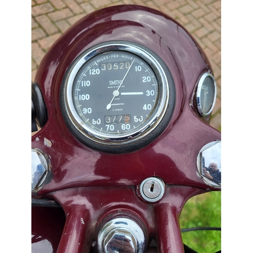 510 - 1957 BSA B31, 348cc. Registration number 162 XVB (non transferrable). Frame number EB31 6292. Engine... 