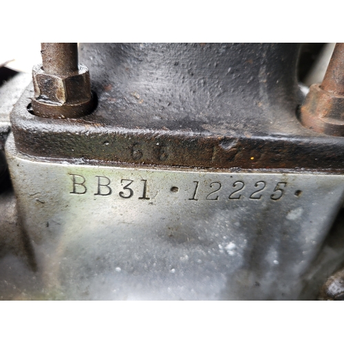 510 - 1957 BSA B31, 348cc. Registration number 162 XVB (non transferrable). Frame number EB31 6292. Engine... 