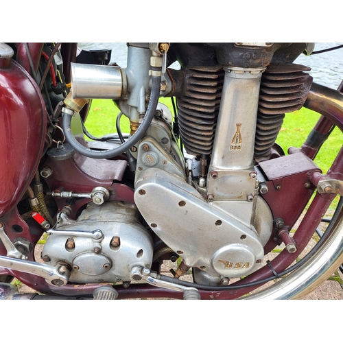 510 - 1957 BSA B31, 348cc. Registration number 162 XVB (non transferrable). Frame number EB31 6292. Engine... 