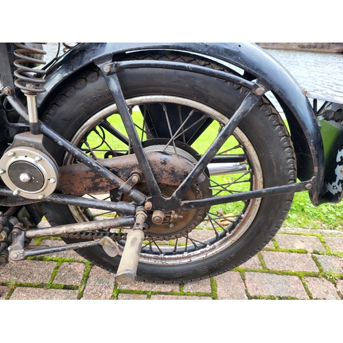 498 - 1950 Scott Flying Squirrel, 596cc. Registration number OMU 818.
Sold with the V5C, V5, V.E. 60, vari... 