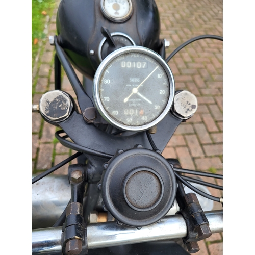 498 - 1950 Scott Flying Squirrel, 596cc. Registration number OMU 818.
Sold with the V5C, V5, V.E. 60, vari... 