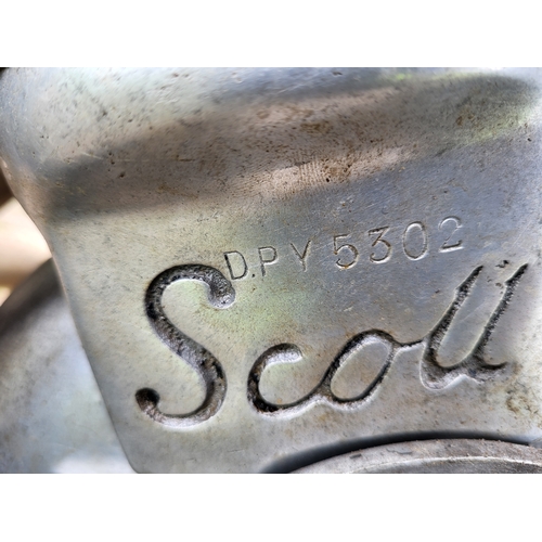 498 - 1950 Scott Flying Squirrel, 596cc. Registration number OMU 818.
Sold with the V5C, V5, V.E. 60, vari... 