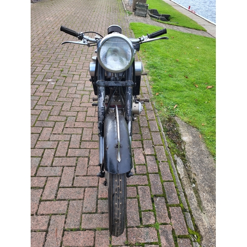 498 - 1950 Scott Flying Squirrel, 596cc. Registration number OMU 818.
Sold with the V5C, V5, V.E. 60, vari... 