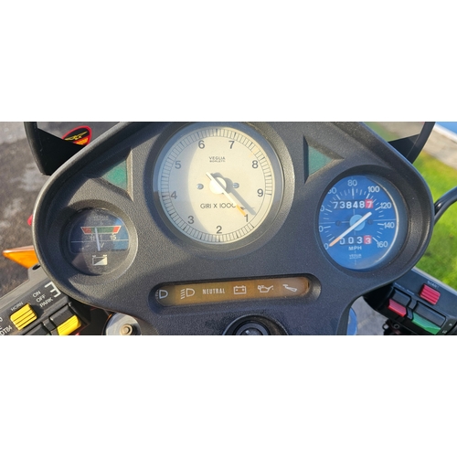 506 - 1985 Moto Guzzi Le Mans Mk IV, 948cc. Registration number C221 GDT. Frame number W11651. Engine numb... 