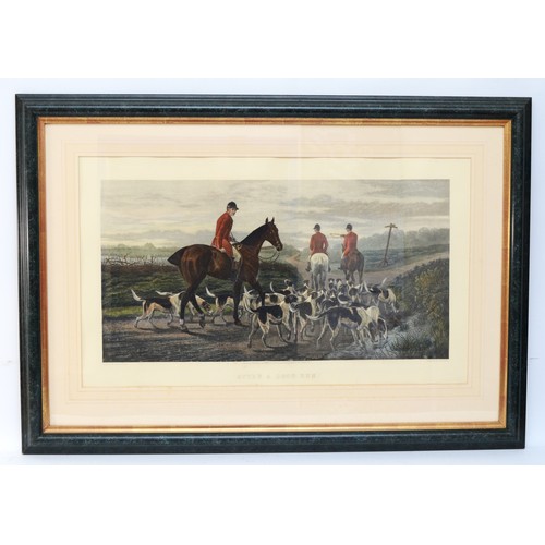 25 - Four large framed engravings, painted by E. A. S. Douglas, engraved by E. G. Hester, and published b... 